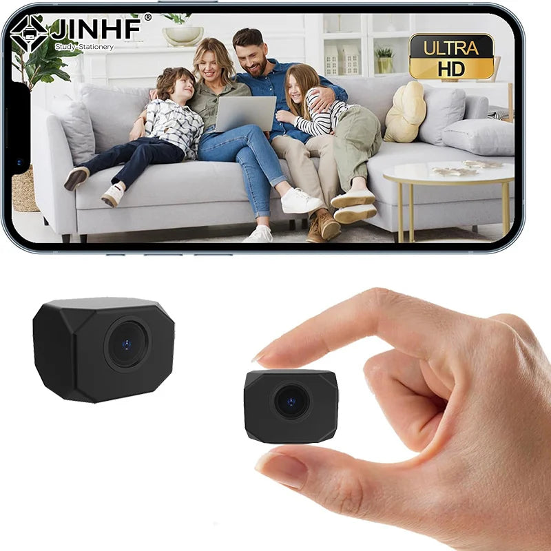 4K HD Mini Camera WiFi IP APP Remote Monitoring Lightweight Portable Camcorder Smart Home Surveillance Security Camera