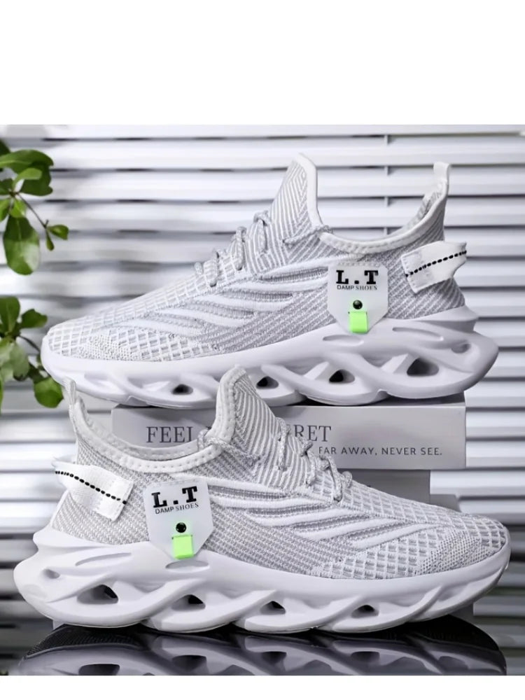 Men's Sports Sneakers Running Shoes Non-Slip Outdoor Casual Mesh Tennis Athletic Lightweight Breathable For Women Walking Shoe