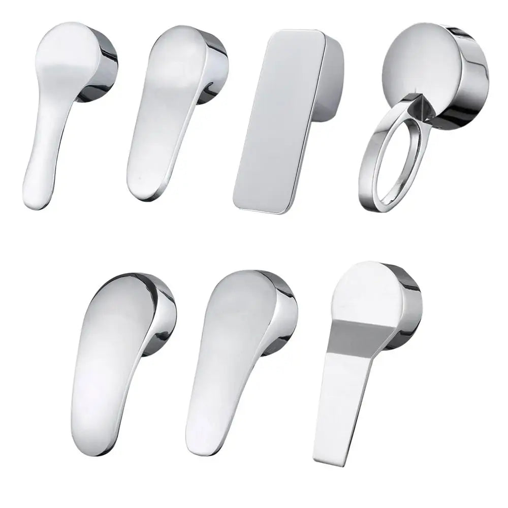 Kitchen Faucet Handle Bathroom Basin Tap Replacement Cover 35/40mm Spool Faucet Switch Handle Taps Repair Accessories