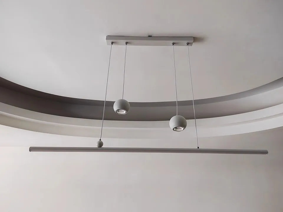 Modern Minimalist Led Pendant Light Minimalist Strip Light Home Decoration Living Room Bedroom Dining Room Light Bar Lighting