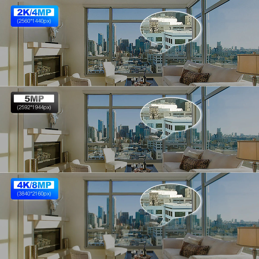 Techage 5MP 8MP 4K PTZ Security POE IP Camera CCTV Surveillance 4K Video Camera Outdoor Ai Human Detection Two Way Audio ONVIF