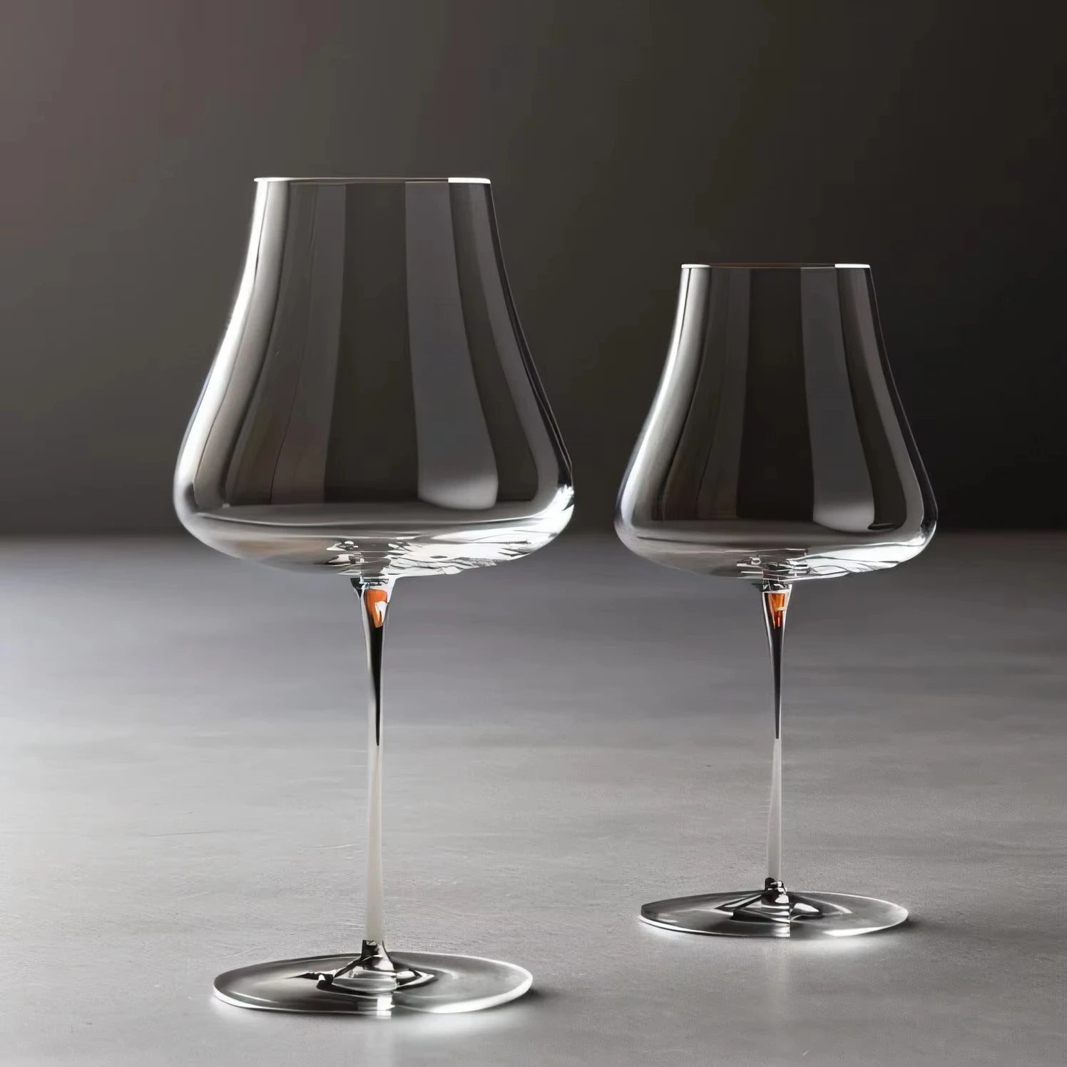 Large Capacity Crystal Glass Wine Glasses Nordic Luxury Small Man Waist Goblet Household High-end Wine Ware