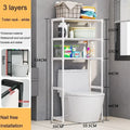 Washing Machine Shelf Multilayer Perforation-Free Shelf Space-saving Above The Toilet Toilet Storage Racks Floor Standing Holder