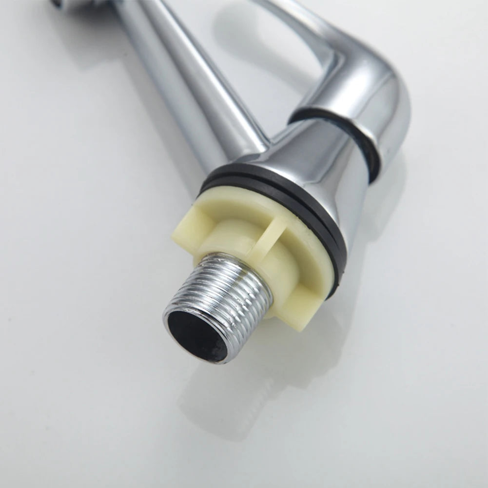 Bathroom Single Cold Water Tap Basin Sink Faucet Mixer Home Kitchen Stainless Steel Basin Sink Faucet Tap Accessories
