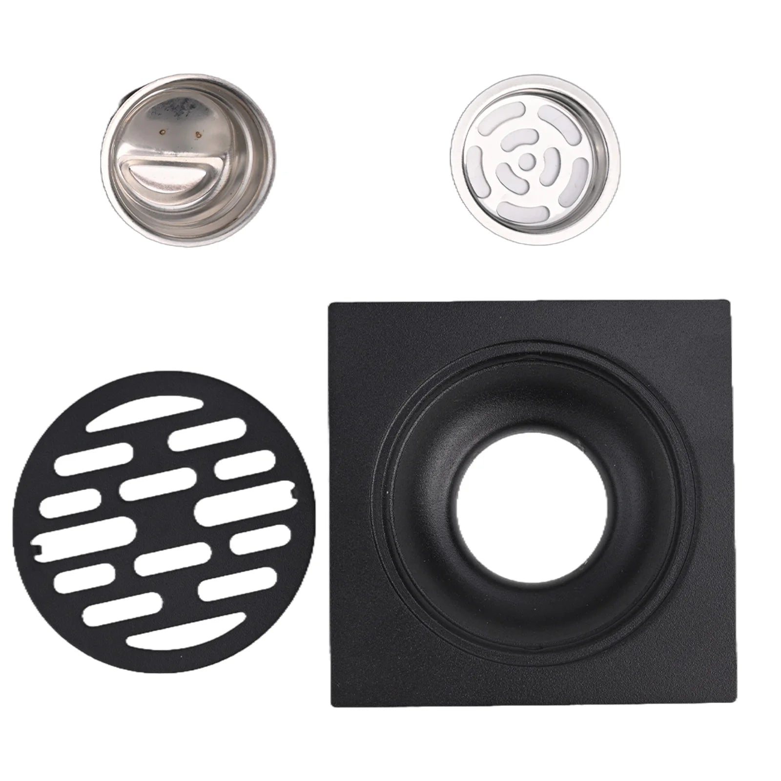 Shower Floor Drain Backflow Preventer Sewer 304 Stainless Steel  Anti-odor Drainer Shower For Bathroom Toilet Kitchen Balcony