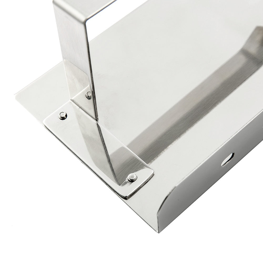 Wall Mounted Stainless Steel Bathroom Toilet Paper Holder with Towel Roll Shelf Tissue Rack Box Holders Organizer New