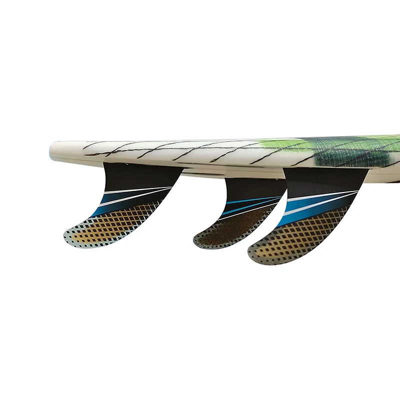 UPSUFRF Surfboard Fins G7 Flowing Fins PERFORMER PC CARBON TRI FIN UPSURF FCSⅡ L Thruster Surf Fins Stabilizers For Surfing