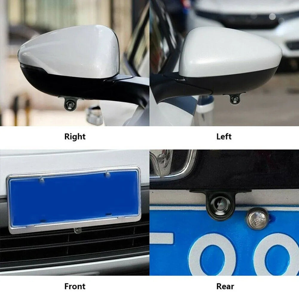 Car Camera For Vehicle Front/Side/Rear View Auto Camera 170 Degree Wide Angle Automotive Reversing Backup Cameras