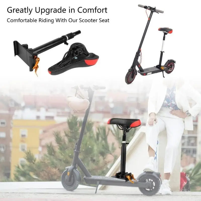 Electric Scooter Saddles Electric Scooter Seats Adjustable Scooter Seats Attachments Folding Scooter Seats Replacements