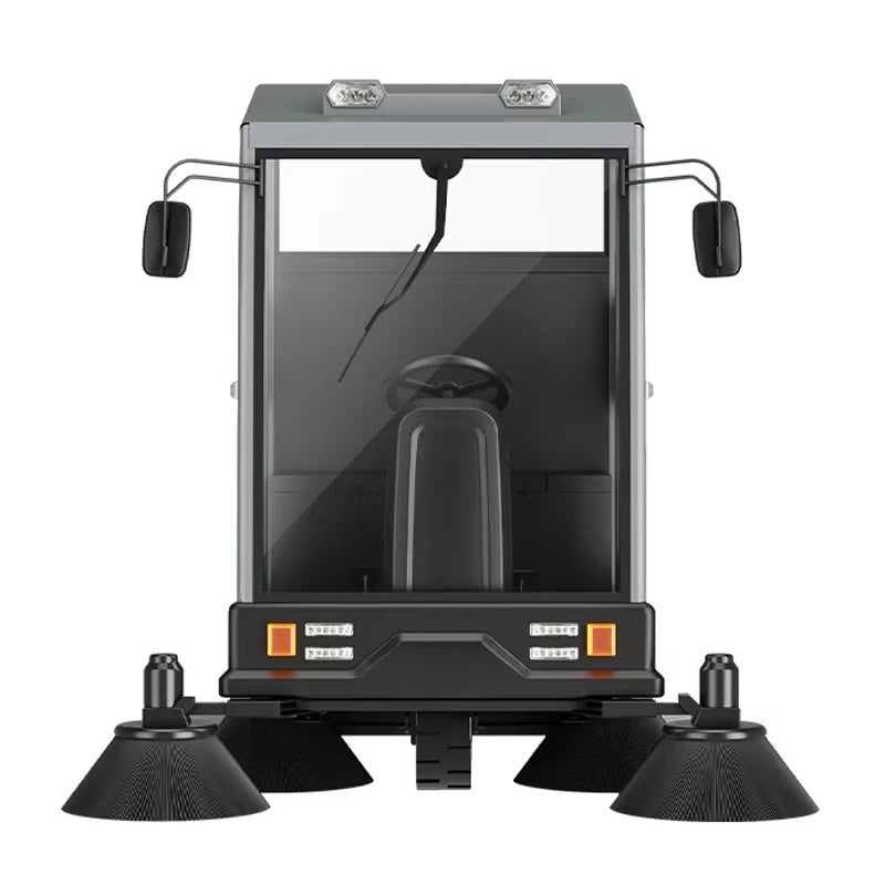 Floor Sweeper Cleaning Machine Industrial Ride-on Street Sweeper Car