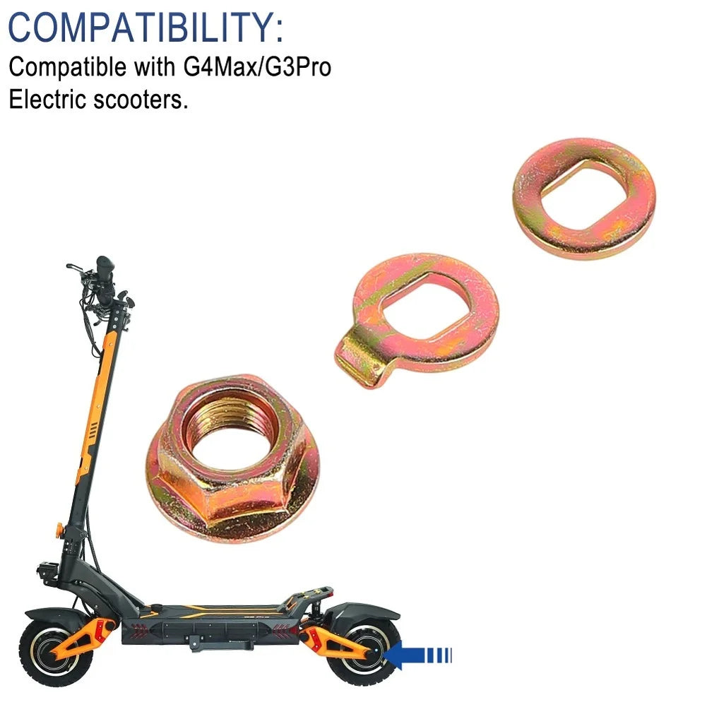 Scooter Motor Screw Washer For Kukirin G2-Max/Master/G3-Pro/G4 Max Electric Scooter Gasket Stainless-Steel Replacement Accessori