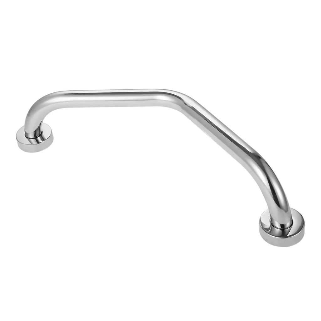 1pc Bathroom Grab Bar Stainless Steel Durable Shower Bathtub Arc Handle Grip Bathroom Toilet Elderly Disabled Safe Facility Help