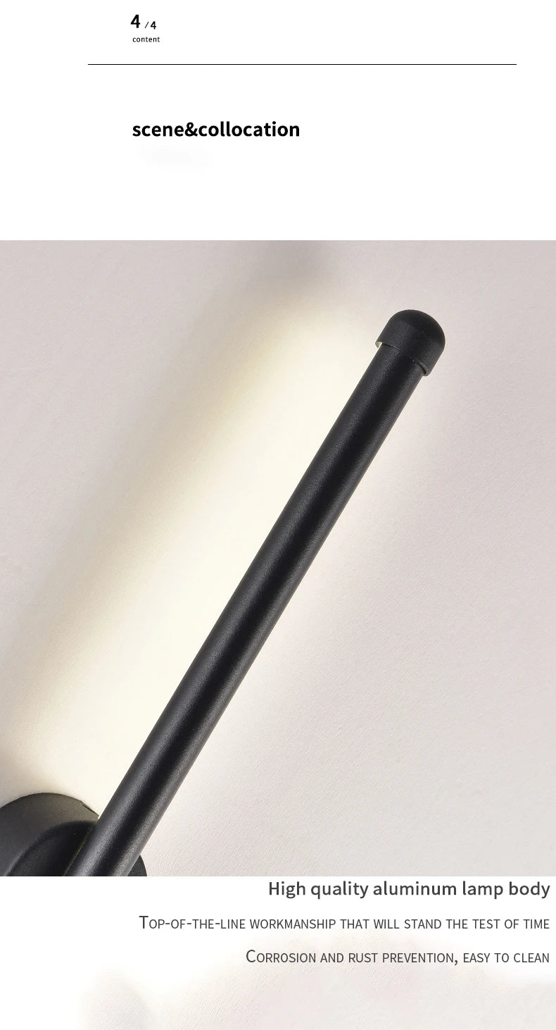 Modern Wall Light Original LED Room Decoration Bedroom Living Room Lights For TV Wall Home Appliances Simple Lighting Fixtures