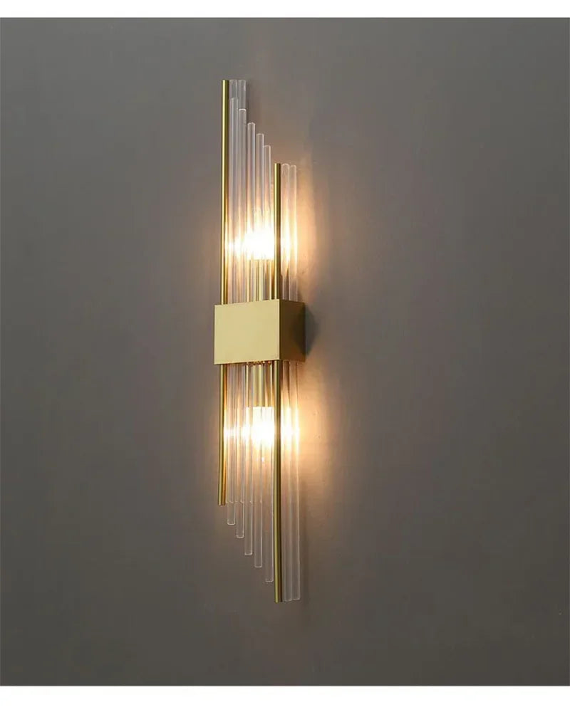 Luxury Wall Lamp Modern LED Gold Wall Light Indoor Lighting Wall Sconce Home Decor for Living Room Bedroom Bedside Stairs Lamps