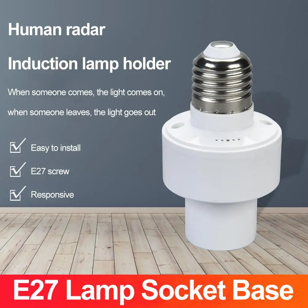 E27 Smart Lamp Holder Infrared Wireless Remote Control Timer Switch 220V House Switch Baby Room Bedroom Switch ﻿