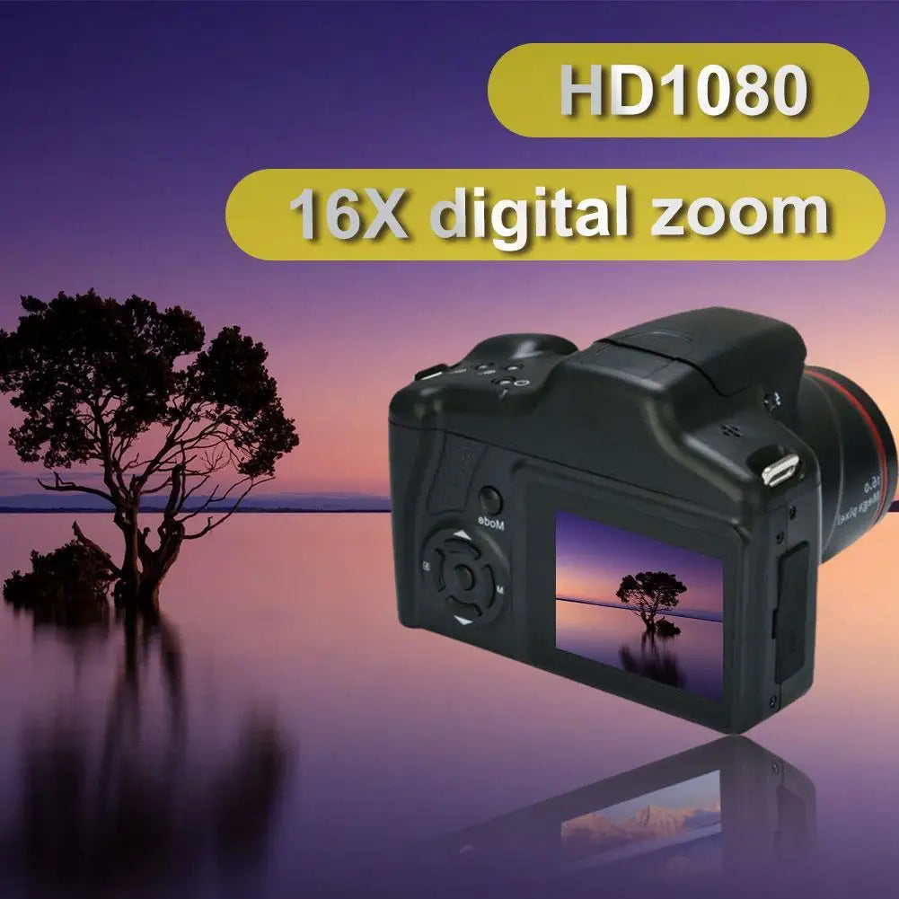 16MP Digital Camera with 2.4 Inch LCD Screen Camcorder 16X Digital Zoom Vlogging Camera Video Recorder for Photography