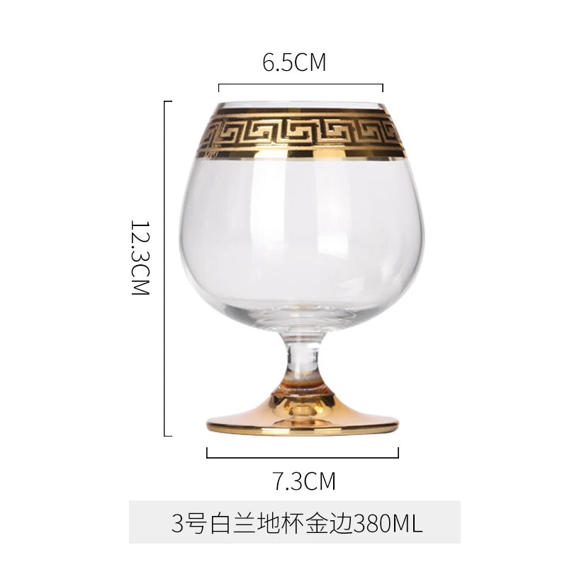 Phnom Penh European Glass Brandy Champagne Glasses Tall Wine Glasses Crystal Wine Glasses Table Household Glasses