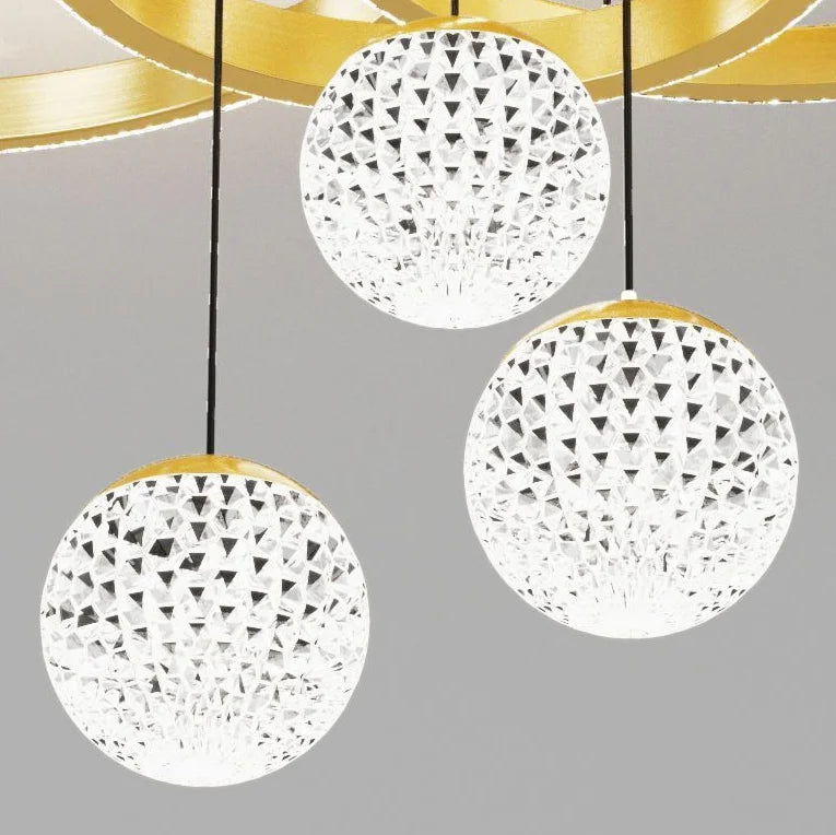 Modern Light Luxury Master Bedroom Pendant Lamp LED Creative Restaurant Lamp Villa Bedroom Interior Decoration Lighting Fixtures