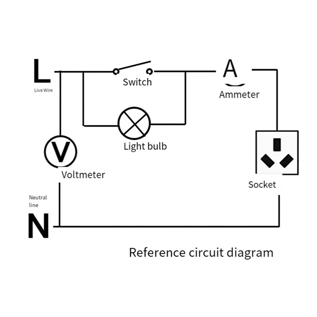 2026 New Circuit Maintenance Protection Socket for Household Appliance Switch Power Supply Short Circuit Electric Test Socket