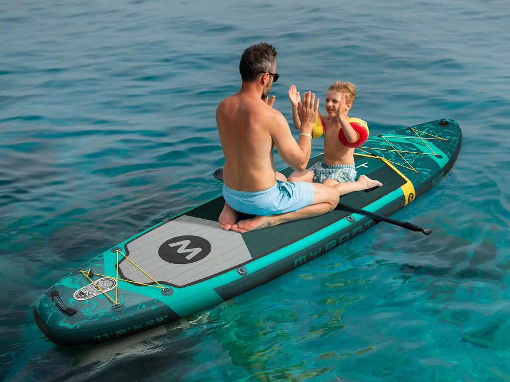 Myboat SUB Waterproof Inflatable Paddle Board 11'6''x35''x6''Adult Standing Style Aquatic Fishing With Accessories SUP сапборд