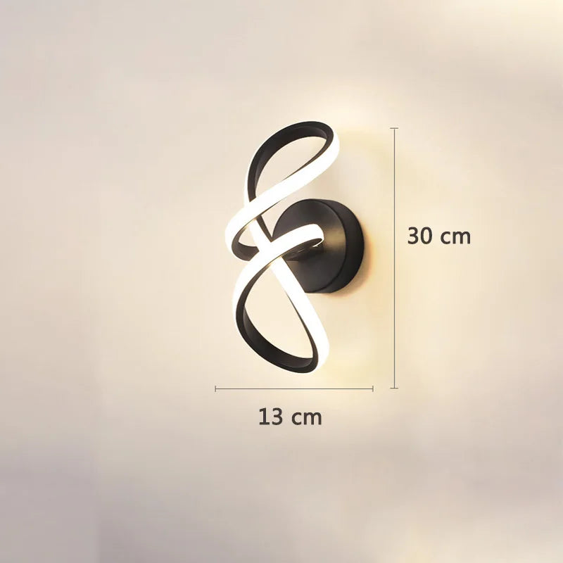 Modern LED Wall Light Interior Lighting Fixture For Bedroom Living Room Hallway Staircase Home Decor Led Lustre Wall Sconces