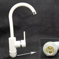 Modern Basin Sink Faucet Deck Mounted Bathroom Faucet Kitchen Faucets 1/2 '' Single Lever Handle Plastic Hot And Cold Mixer Tap
