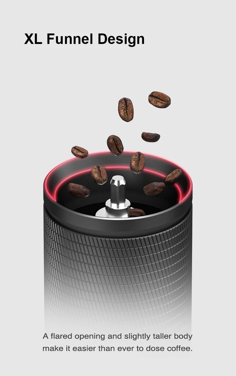 TIMEMORE Chestnut C5ESP PRO Portable Manual Coffee Grinder Foldab Handle Design S2C 42mm Burr Inside Higher Grinding Efficiency