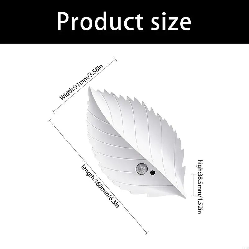 Remote Control LED Night Light Unique Wall Light With Adjustable Brightness for Modern Home Decoration M4YD
