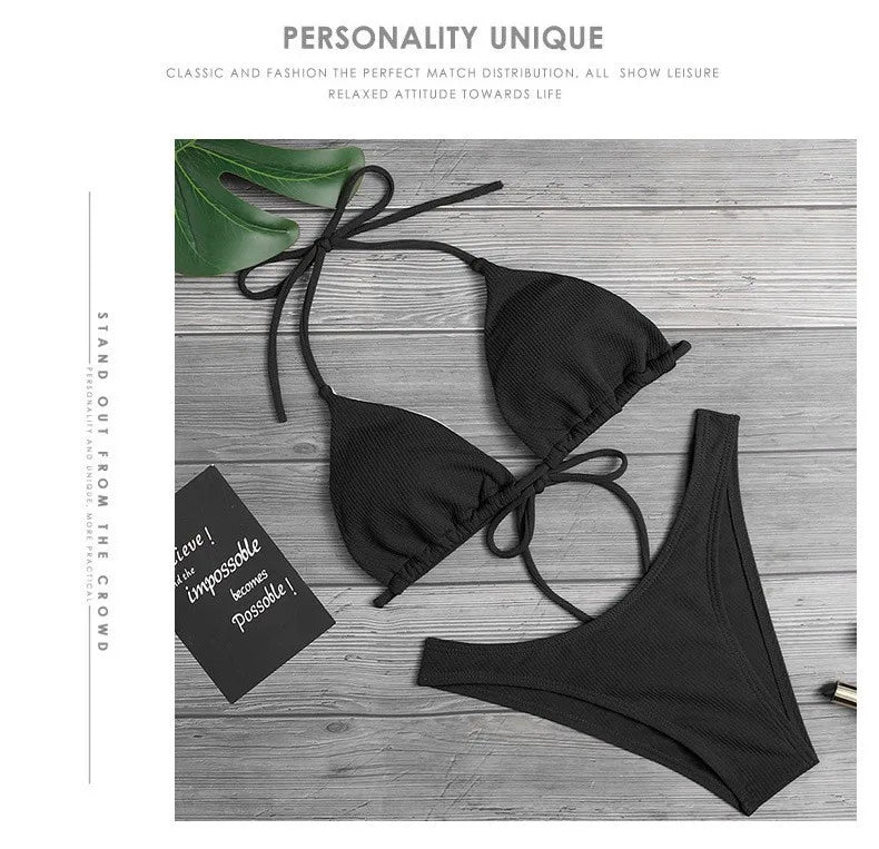 Bikini Women's Swimwear Bikini Sexy Bikini Swimwear Push Up Swimwear Women's Swimming Beach Suit Women's