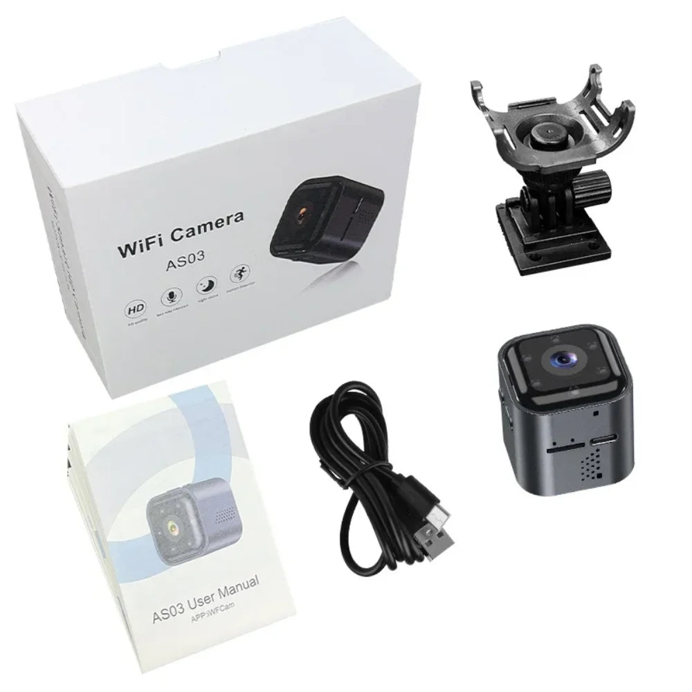 Smart wifi security camera mini camera High Power Low Power Wireless Wifi Action Camera Baby Monitor
