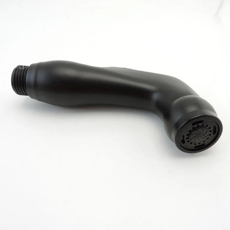 Handheld Black Toilet wash Bidet Faucet Spray Gun Sprayer shower head Anal cleaning washer WC Bathroom water valve hose holder