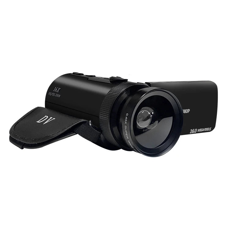 1080P HD Professional Digital Video Camera With Mic 16 Million Pixels DV Audio Multifunction Anti-shaking Photographic Machine