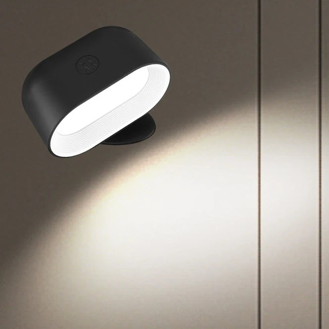 Wall Sconce Indoor Magnetic Remote Control Wall Light RGB Color Picture Backlight Night Light 360 Degree Rotation Wall Lamp