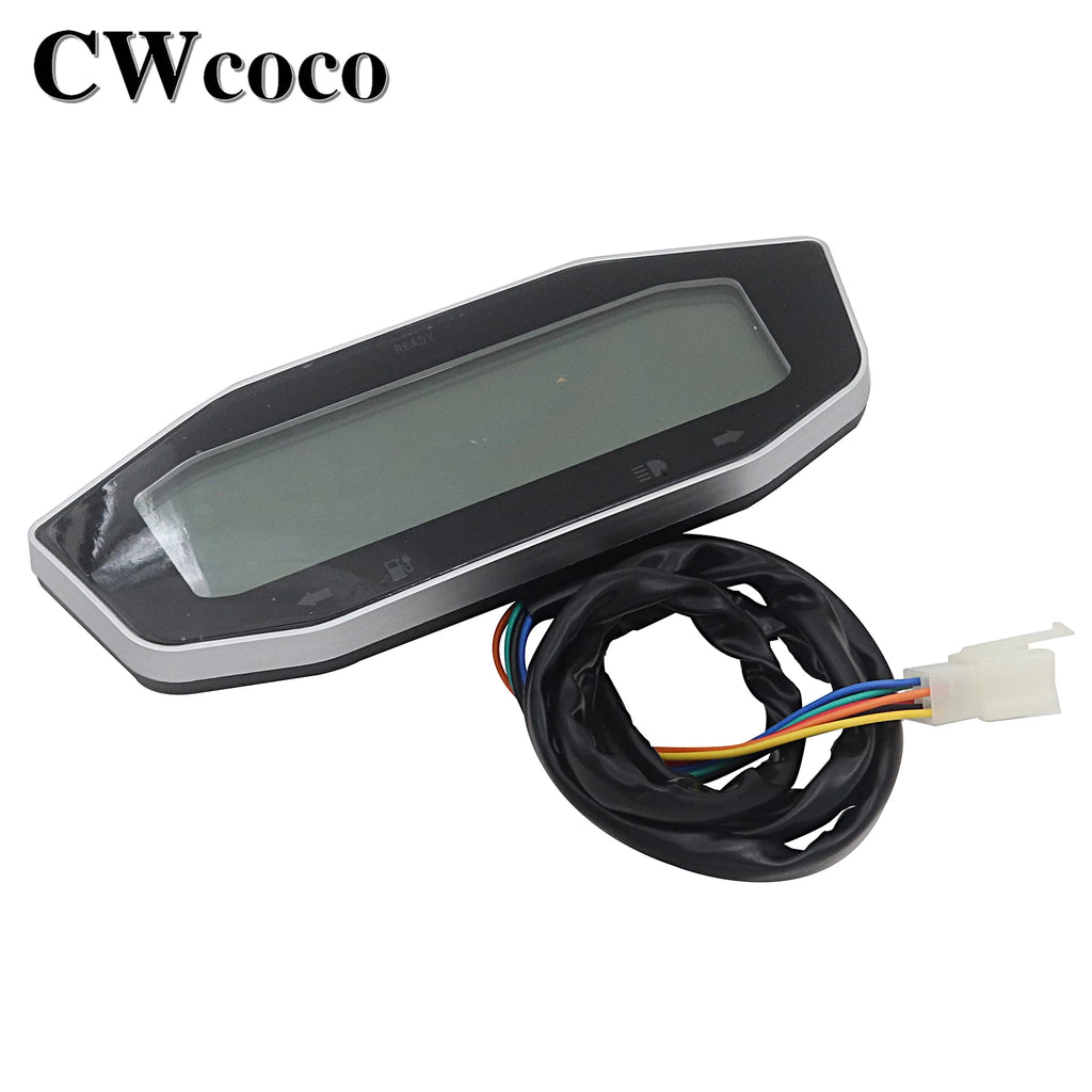 Electric Scooter 60V 72V Odometer Battery Power Display Speedometer Gear Table For Citycoco Scooter Harley Scooter Accessories