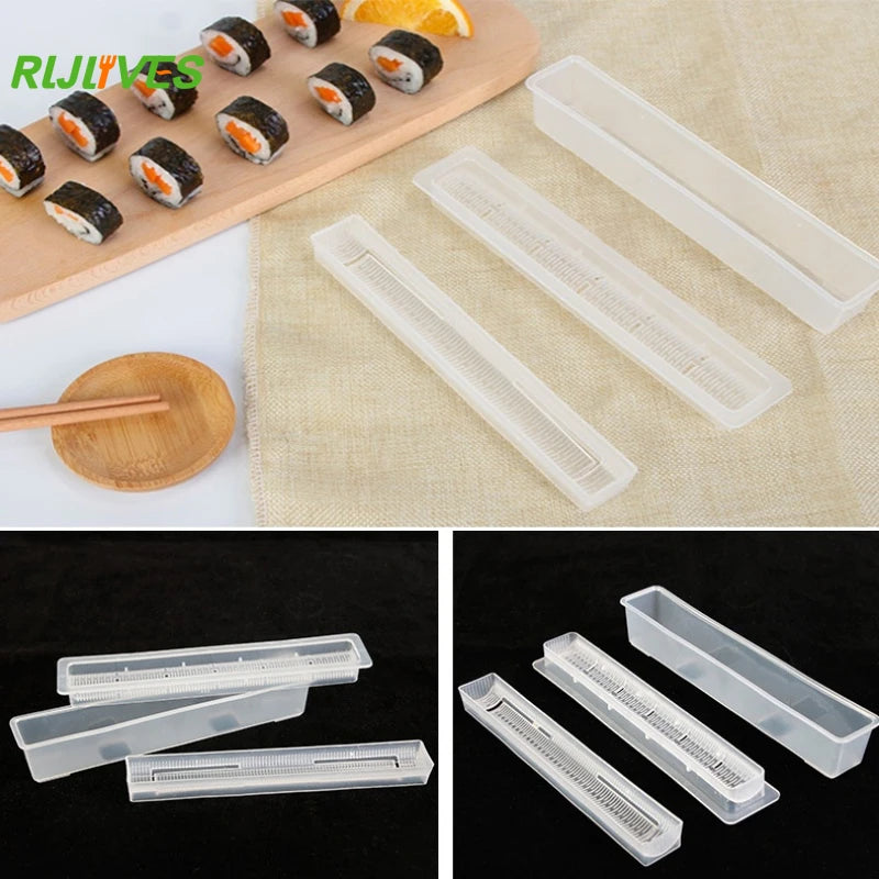 Japanese Roll Sushi Maker Rice Roll Sushi Mold Rice Ball Bento Maker Mold Baking Sushi Maker Kitchen Gadgets Cooking Accessories