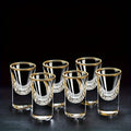 6/12pcs Set of 0.5oz Chinese Shot Glasses, Elegant Liquor & Whiskey Glasses for Bars, Club, Party, Valentine's Day Gift