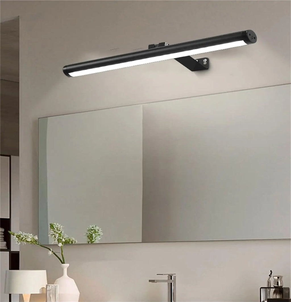 Bathroom Vanity Light Led Wall Lamp Aluminum 45cm Indoor Modern Black Wall Sconces Mirror Wall Light Painting Picture Light