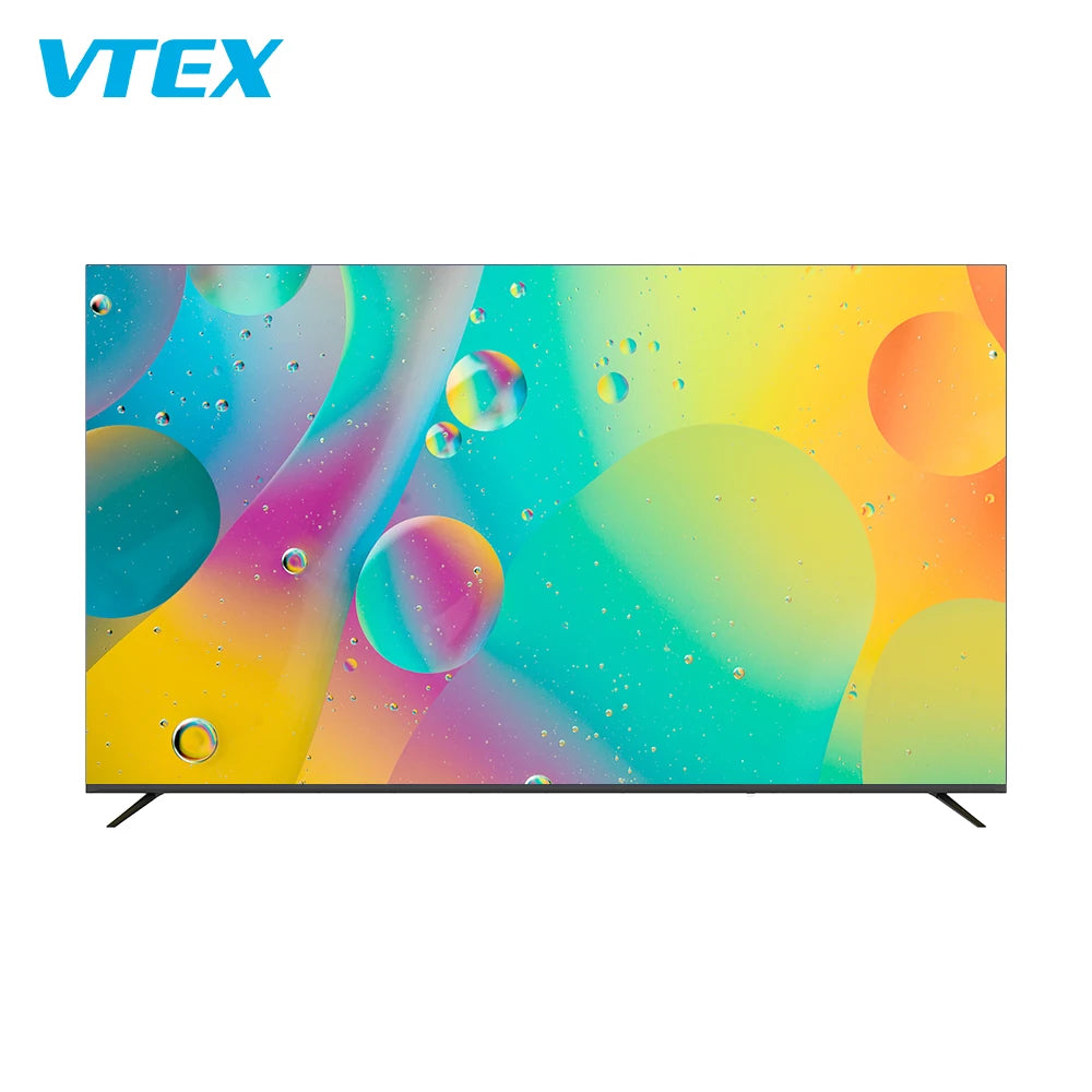Frameless Big Screen Smart Television UHD High Quality Outdoor Protective Case 75 Inch TV Advertising Online TV Android