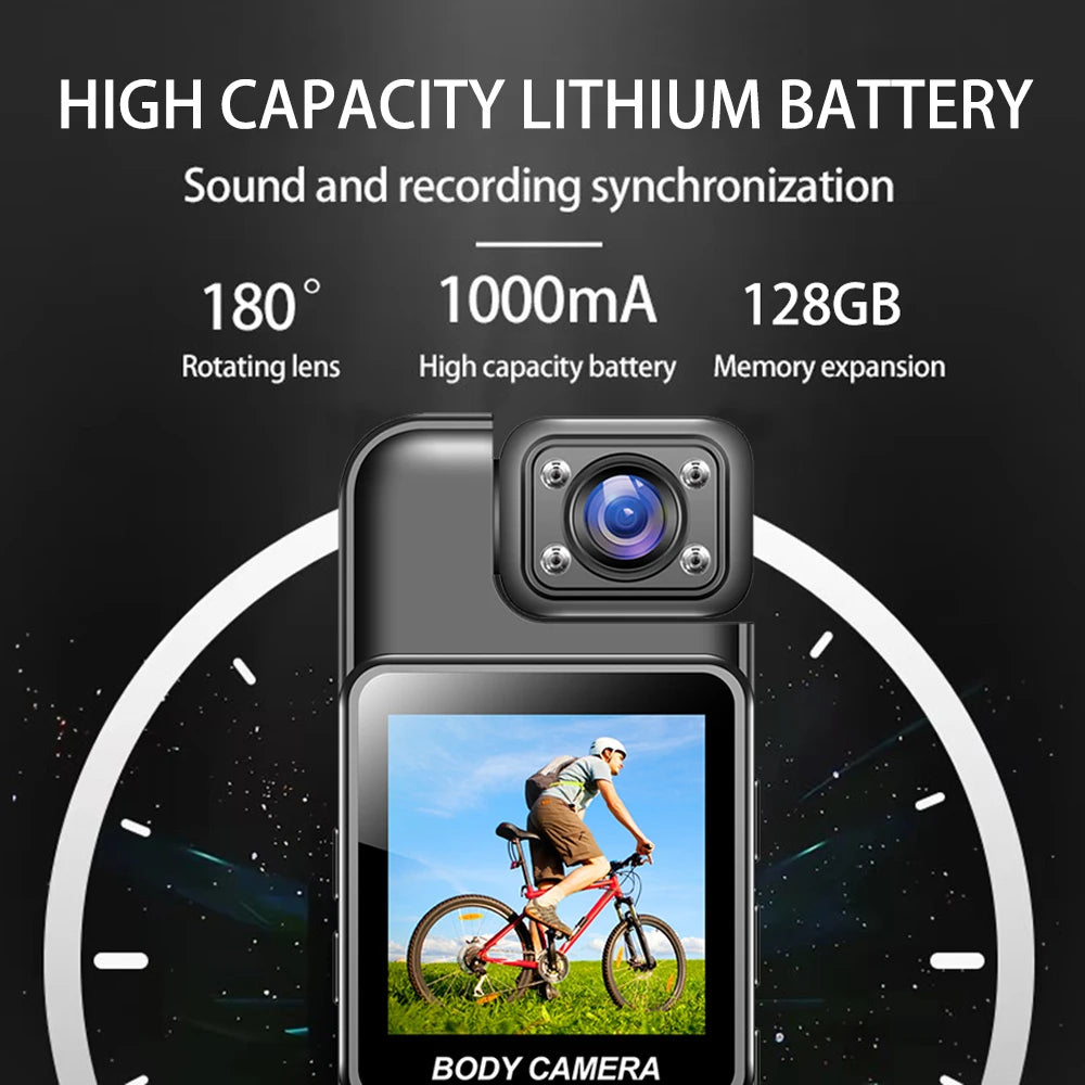 128G HD 1080P WiFi Mini caméra Portable enregistreur vidéo numérique écran couleur caméra Portable Vision nocturne caméra