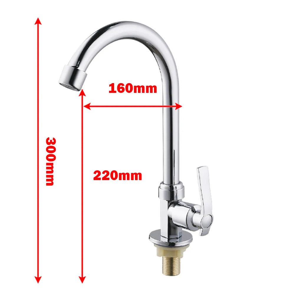 Kitchen Faucet Stainless Steel Tall Kitchen Faucet Mixer Sink Faucet Pull Out Spray Single Handle Swivel Spout Mixer Tap