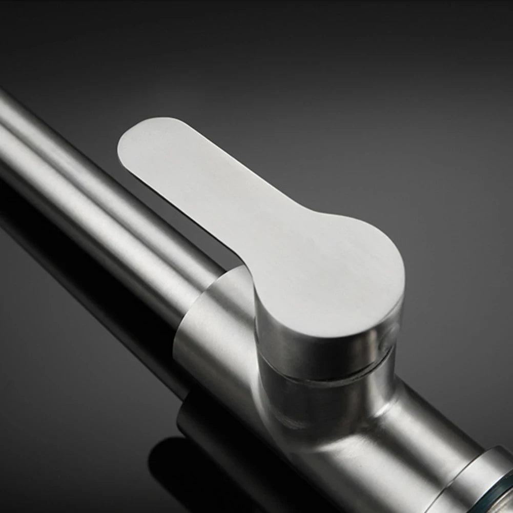 2025New Modern Stainless Steel 360° Rotating Telescopic Faucet Stainles Steel Is More Durable Kitchen Sink Bathroom Basin Faucet