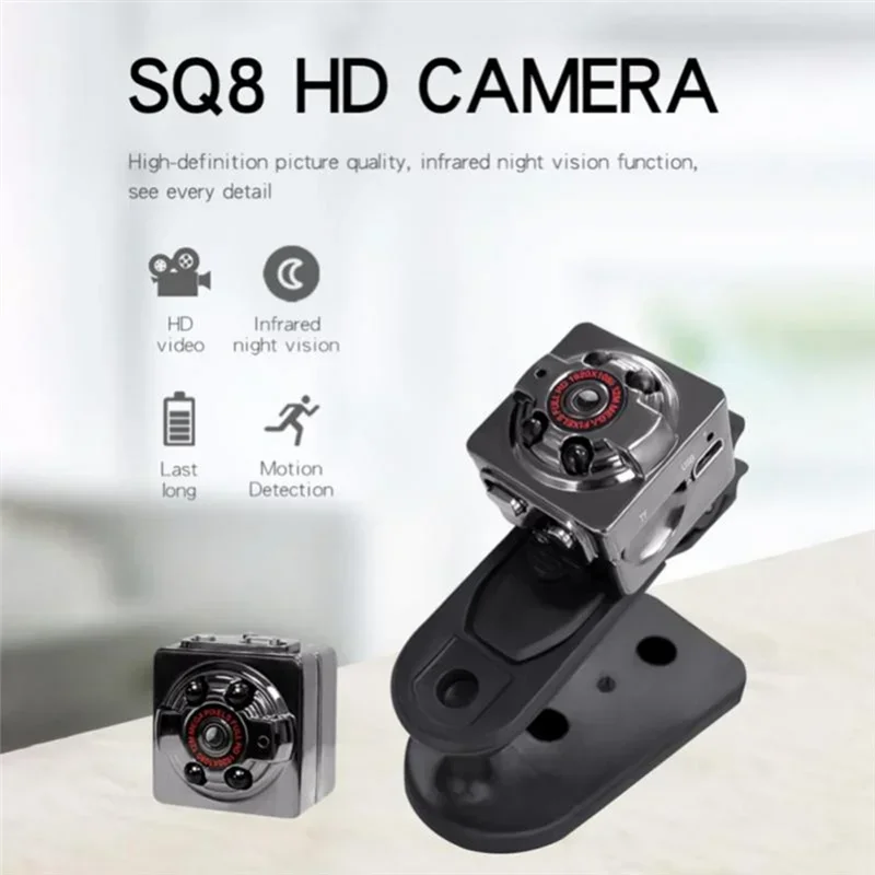 Mini Camera HD 1080p Portable Small Cam With Night Vision And Motion Detection Home Security Tiny Cameras For Indoor Outdoor