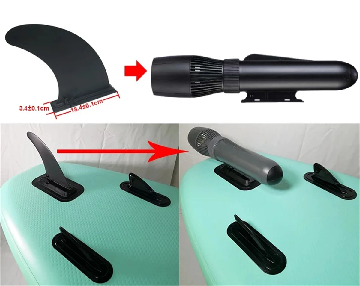 SUP Fins Multi-Purpose Mount Kit Combine with underwater scooter and paddle board