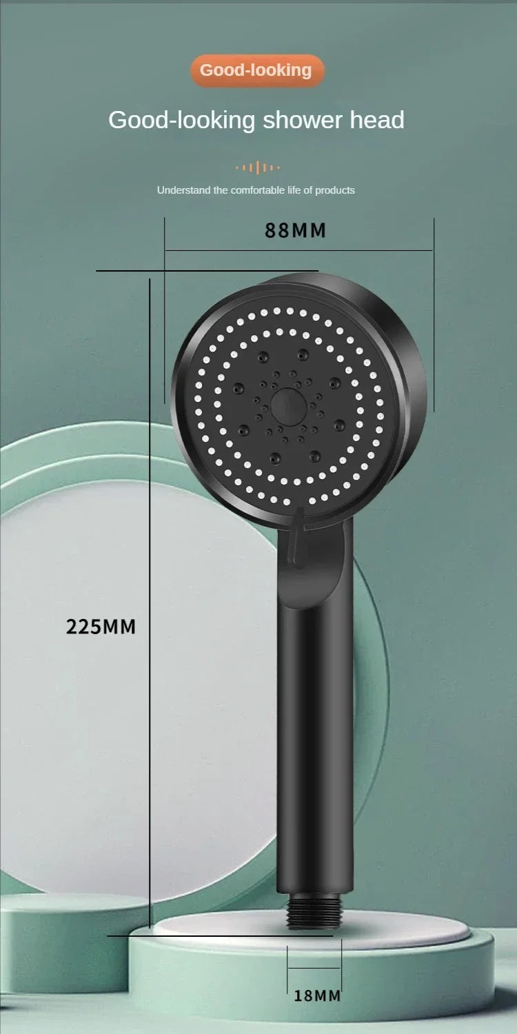 Shower Phone Bathroom Bath and Accessories Shower for Bathroom High Pressure Water Saving Pressurized Spa Handheld Showers