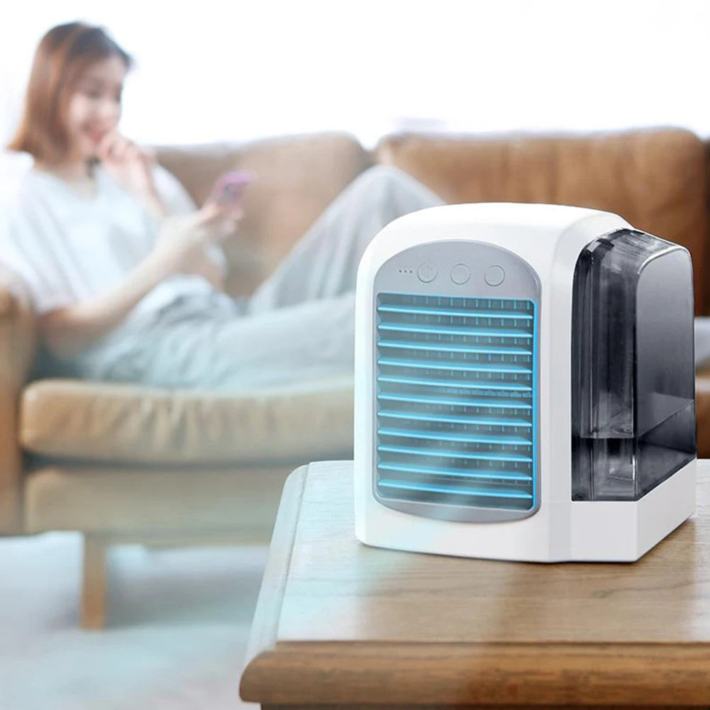 Water-Cooled Air Conditioner  Cooling Machine Humidifier Mini  Conditioner Tank Portable  Chiller for Home Office