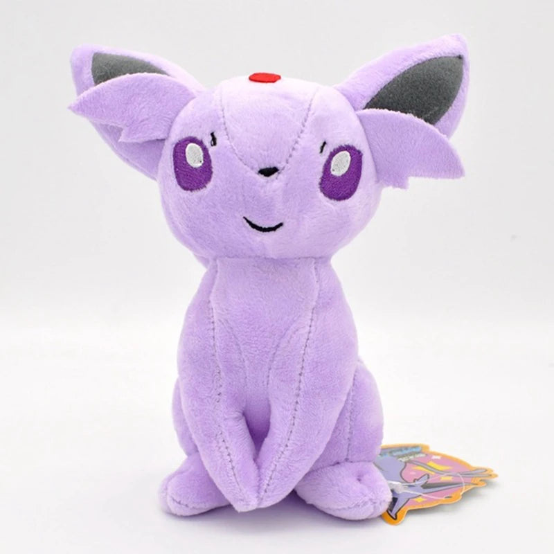 Soft Eevee Plushies Plush Toys Eevee Evolution Sylveon Umbreon Espeon Sylveon Glaceon Jolteon Stuffed Animals Peluche Dolls Gift
