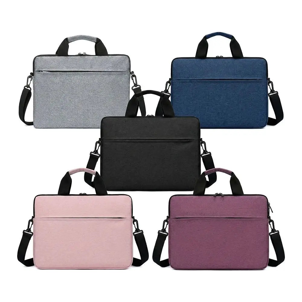 Colorful 15.6Inch Laptop Sleeve Waterproof Adjustable Shoulder Strap Handbag Shockproof Carrying Case Work Office