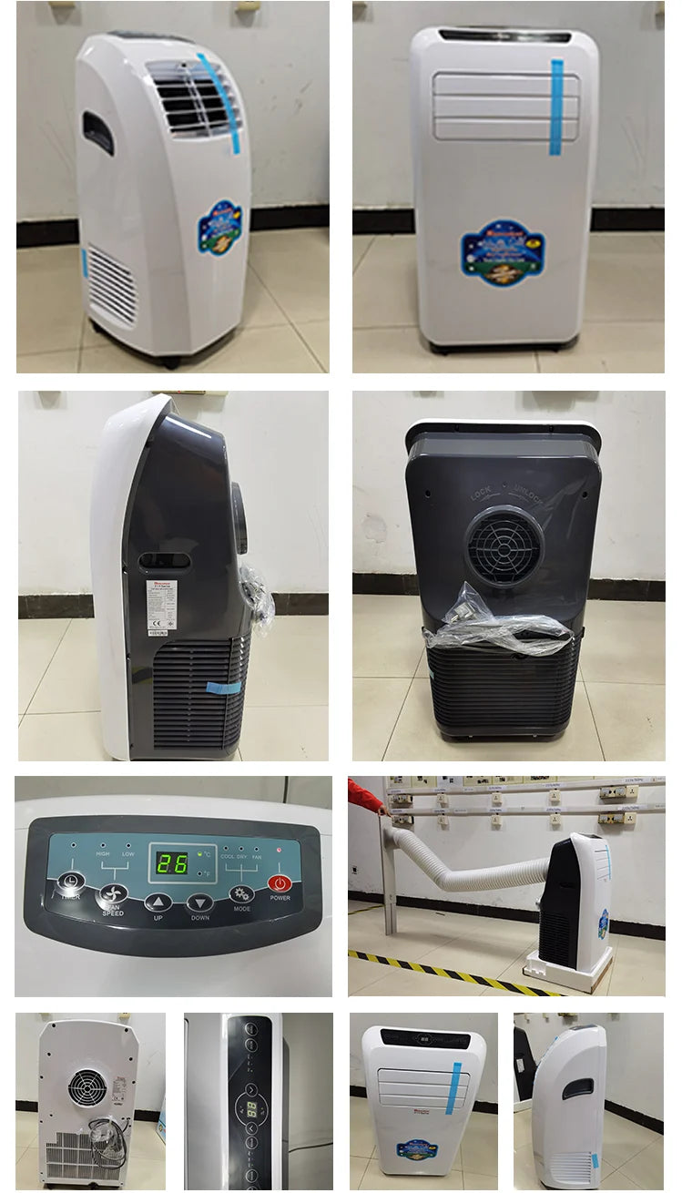 Manufacturer 5000 7000 9000 12000 18000 Btu Cooling Floor Standing Air Conditioners Stand Smart Mobile Portable Air Conditioner