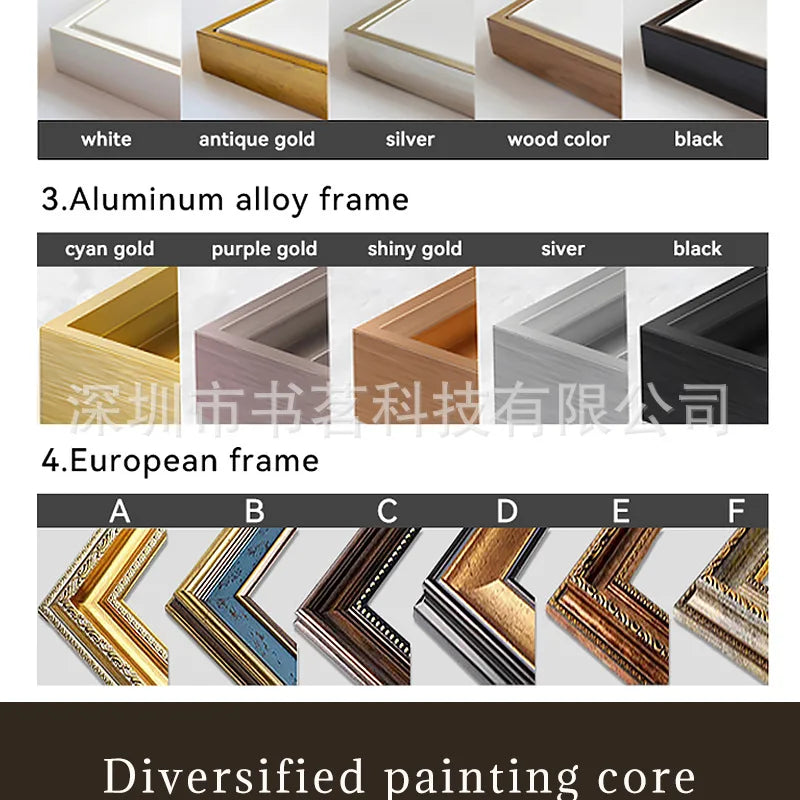 Corridor Decoration Painting Modern Light Luxury Creative Simplicity Landscape Arch Wall Painting Crystal Porcelain Painting