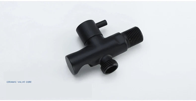 Brass Handheld Toilet Bidet Sprayer Set Accessories Black Bidet Faucet for Bathroom Sprayer Shower Head Self Cleaning White
